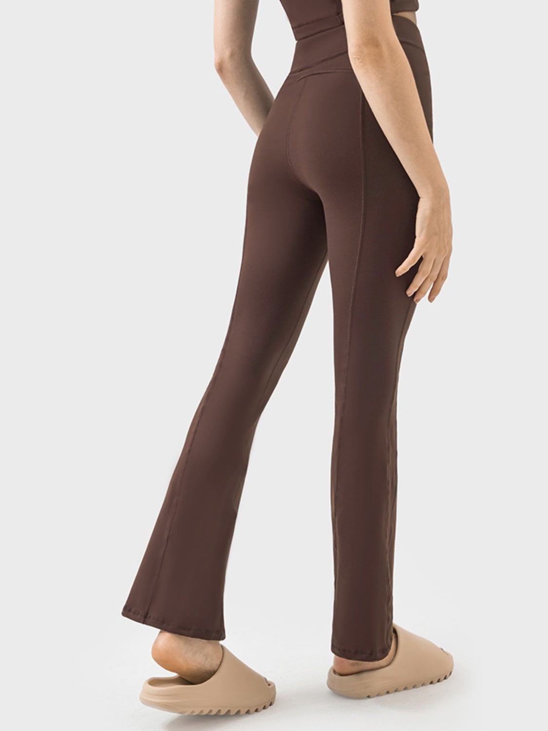 Zipper Detail High Waist Active Pants